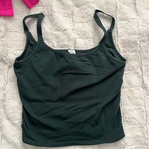 Lululemon Ebb to Street Square Neck Cropped Tank Top